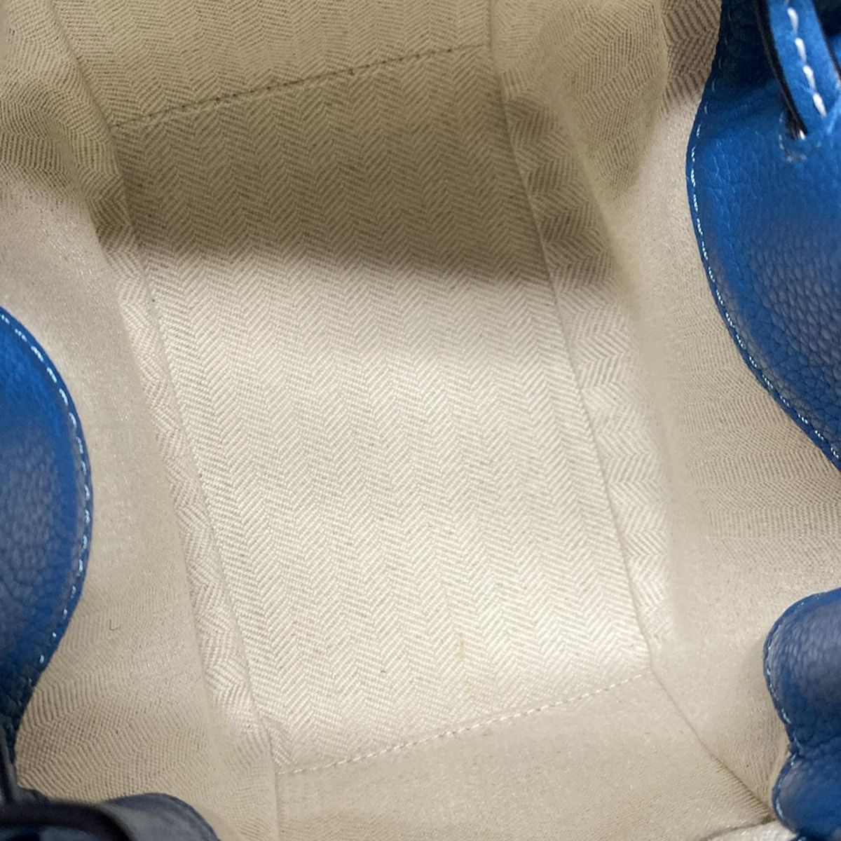 ハンモックドローストリングバッグミニ ブルー