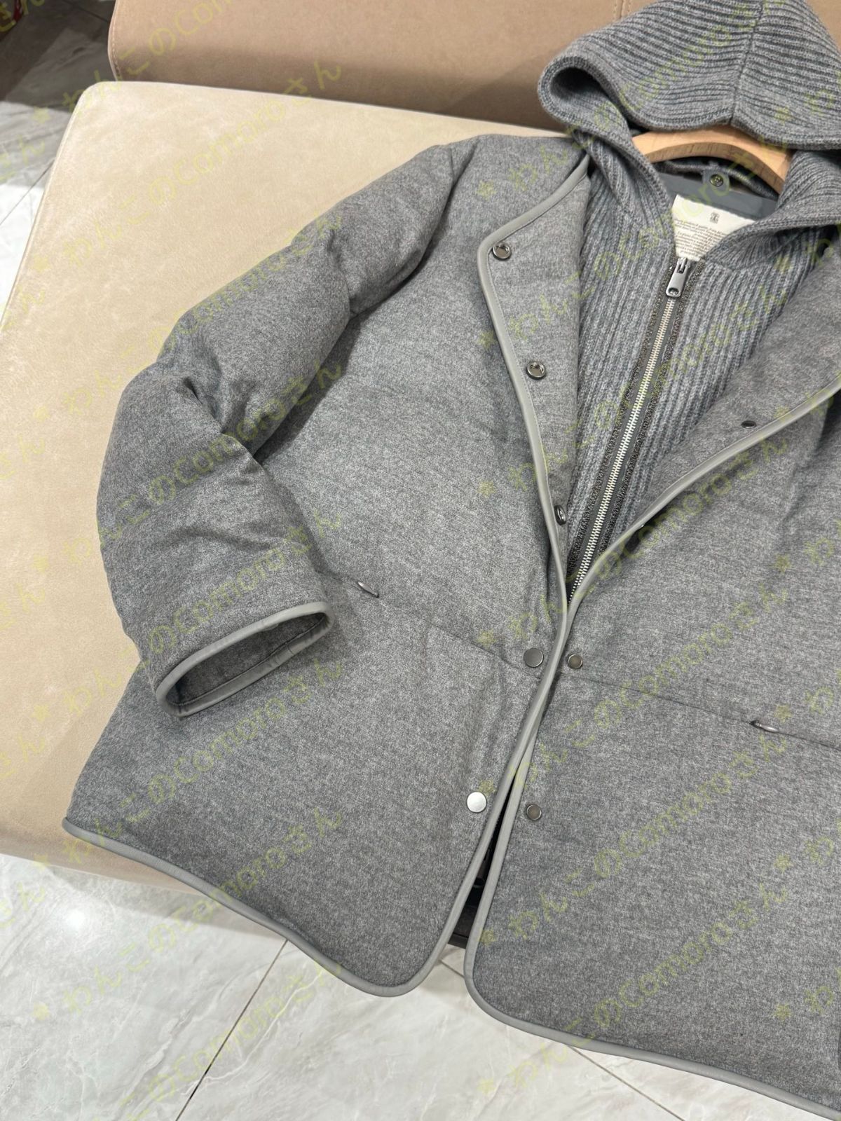 ジップアップ 防寒コート