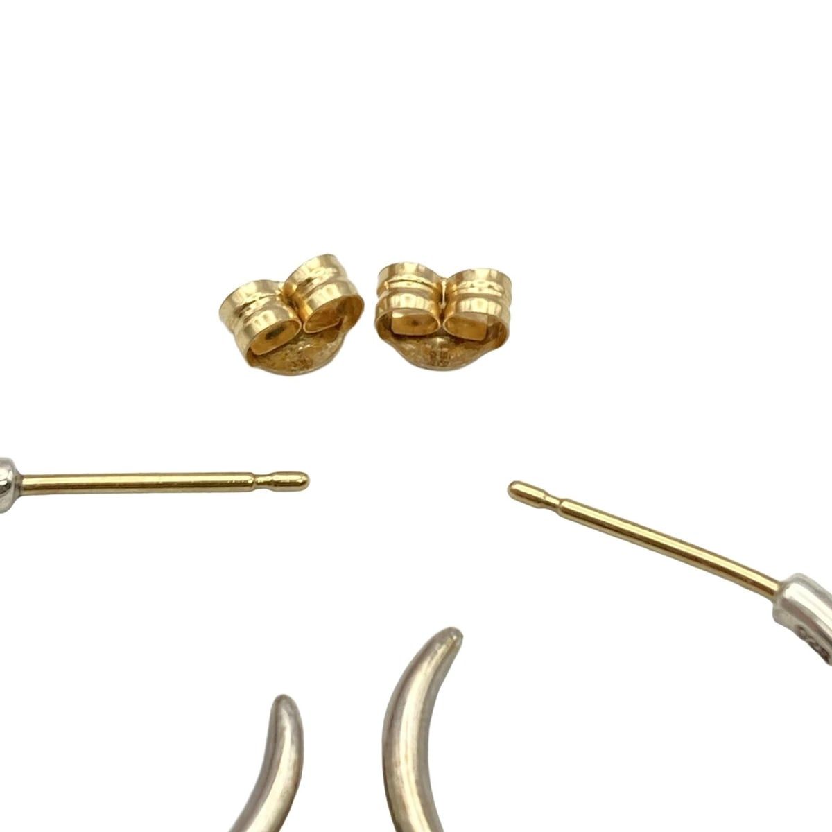 ete エテ ピアス - K18YG×シルバー×グリーン WWW_SHINETEETH_COM