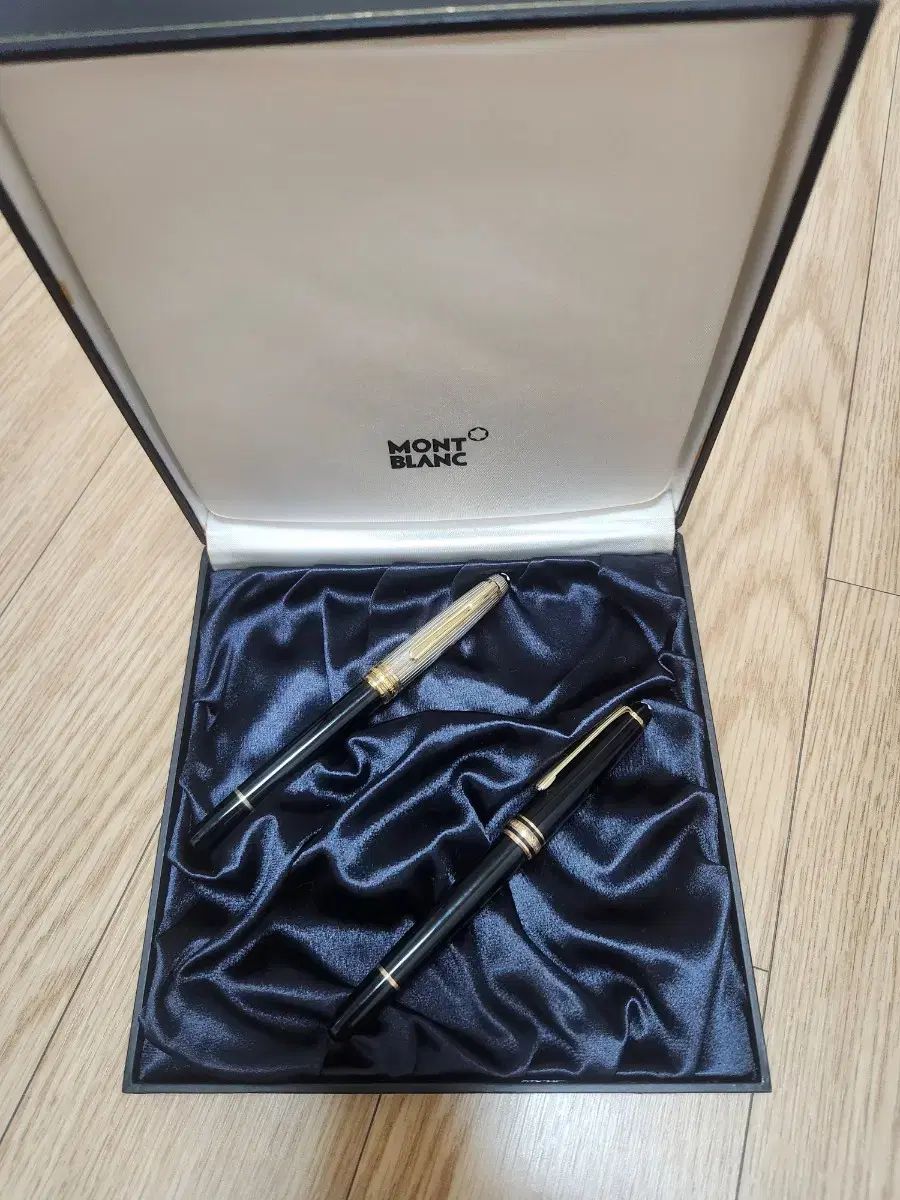 モンブラン 万年筆 ボールペン セット ブラック|GOLD