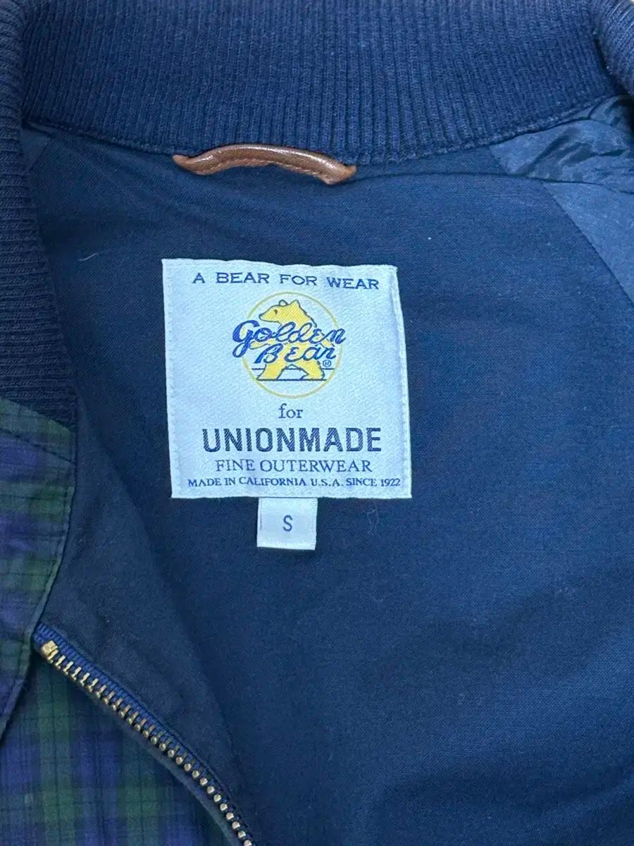 ゴールデンベア x ユニオンメイド g9 バラクーダ ジャケット