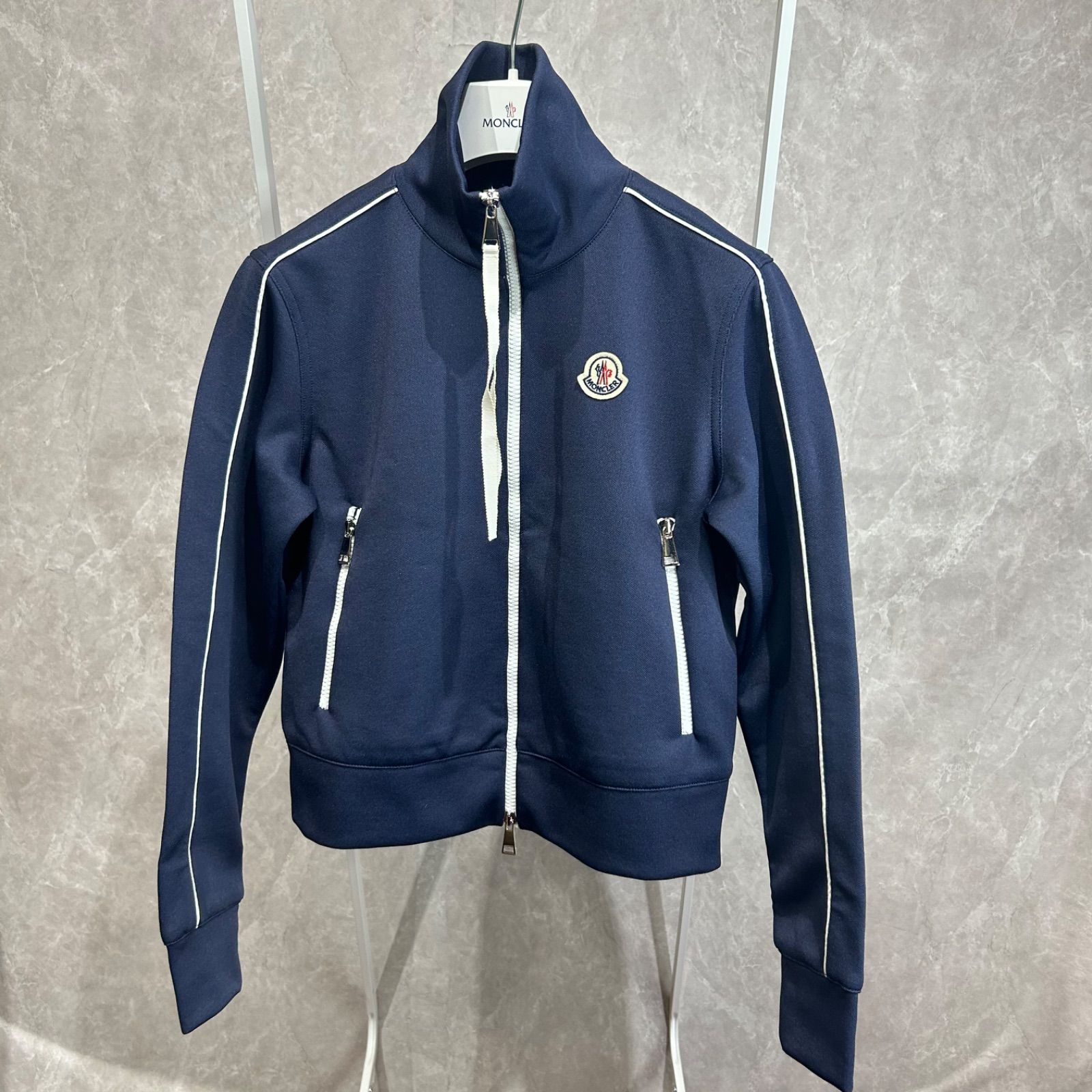 MONCLER モンクレールジャージ トラックジャケットネイビーXS