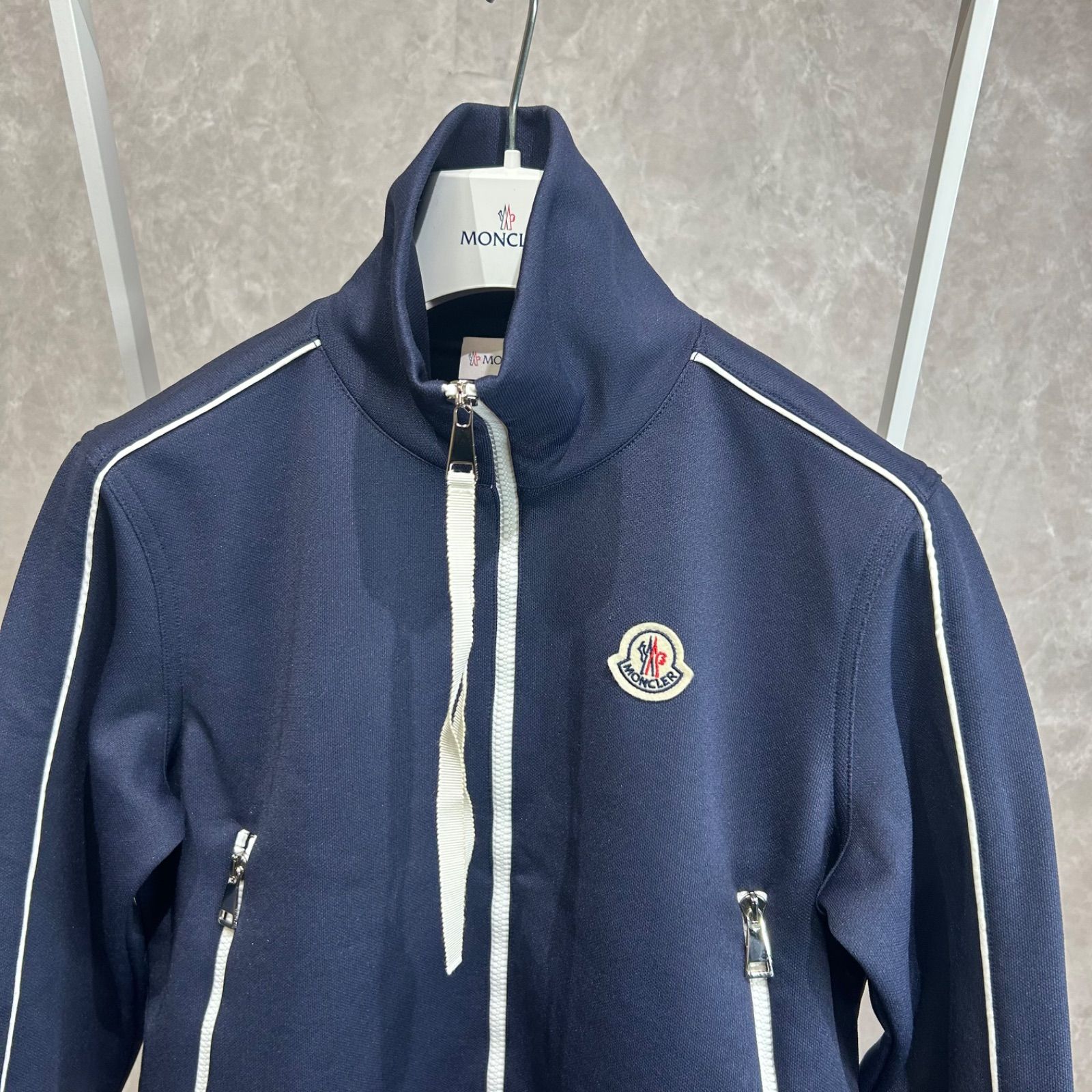 MONCLER モンクレールジャージ トラックジャケットネイビーXS