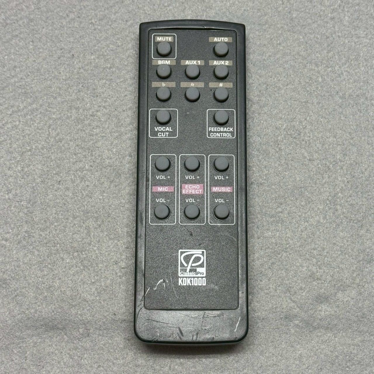 P14a CLASSIC PRO KOK700 カラオケアンプ 黒 動作確認済み CLASSIC PRO