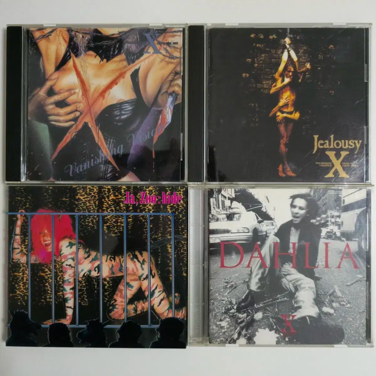 X JAPAN アルバム 隠す