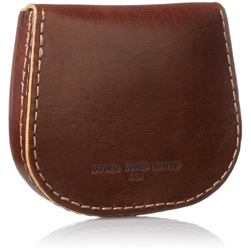 タケオキクチ 小銭入れ 馬蹄型 エリア 266621 チョコ