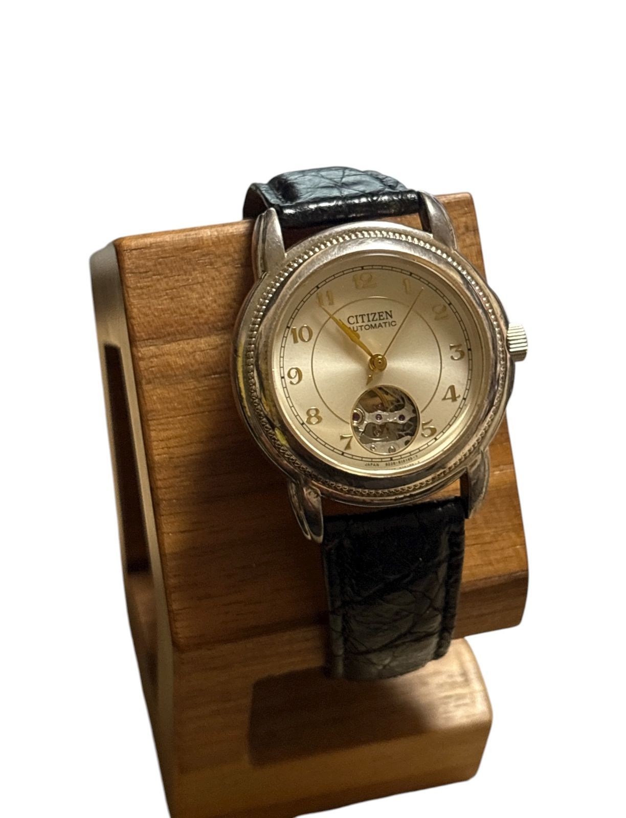 CITIZEN シチズン 8228-824466 SV925 純銀 機械式 自動巻き オープン