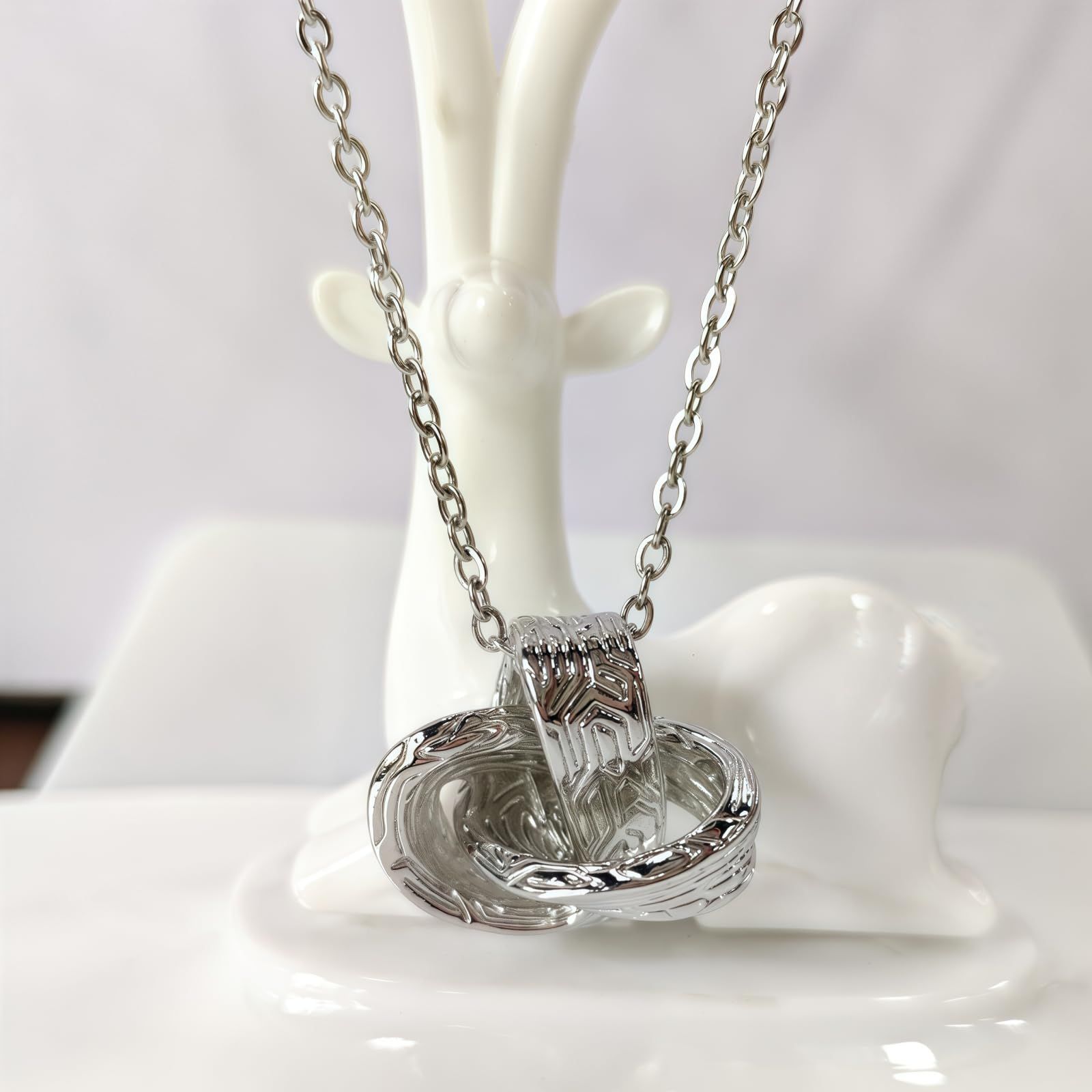 新品 Akixen Dr.STONE 石神千空 石化装置 メデューサ ネックレス