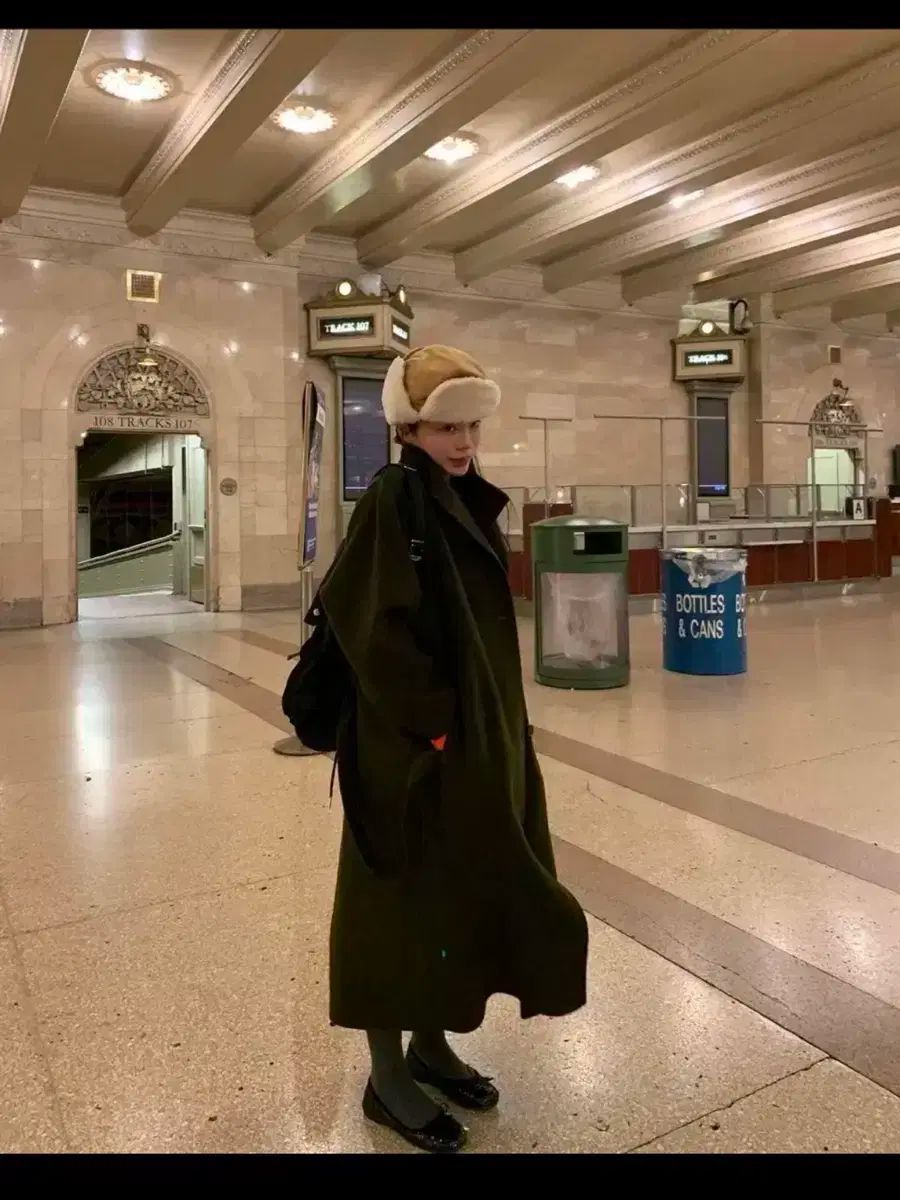  ブラウンハット トラッパーハット ニット帽 ビーニー 帽子