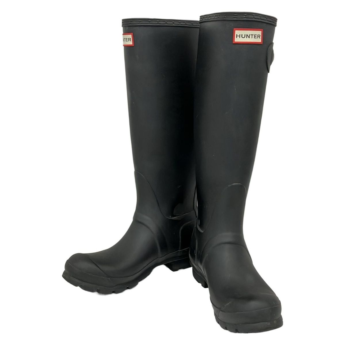 HUNTER ハンター レインブーツ EU 37 レディース - 黒