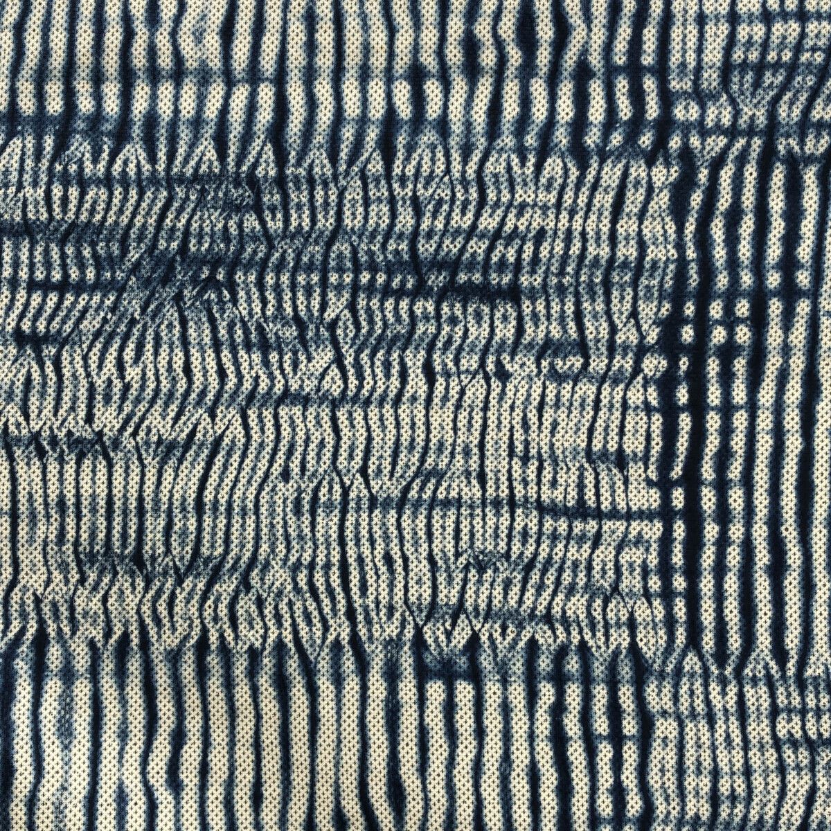 小紋|単衣|藍染|絞り|