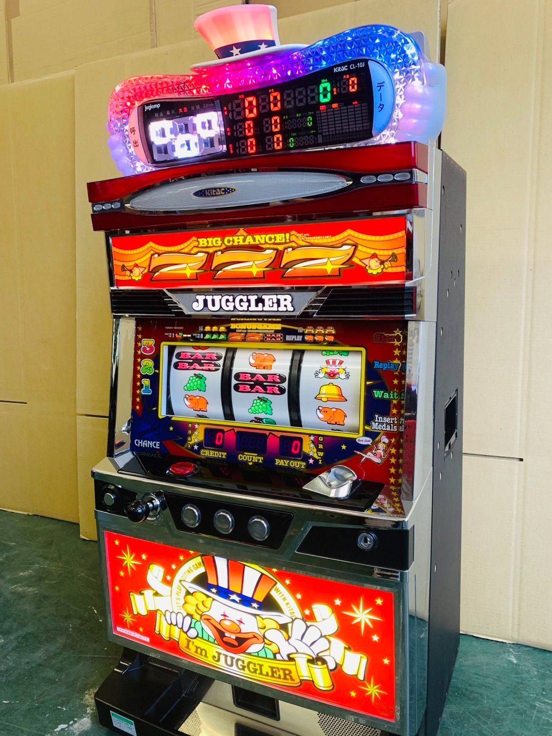 ジャグランプ＆コイン不要機付き