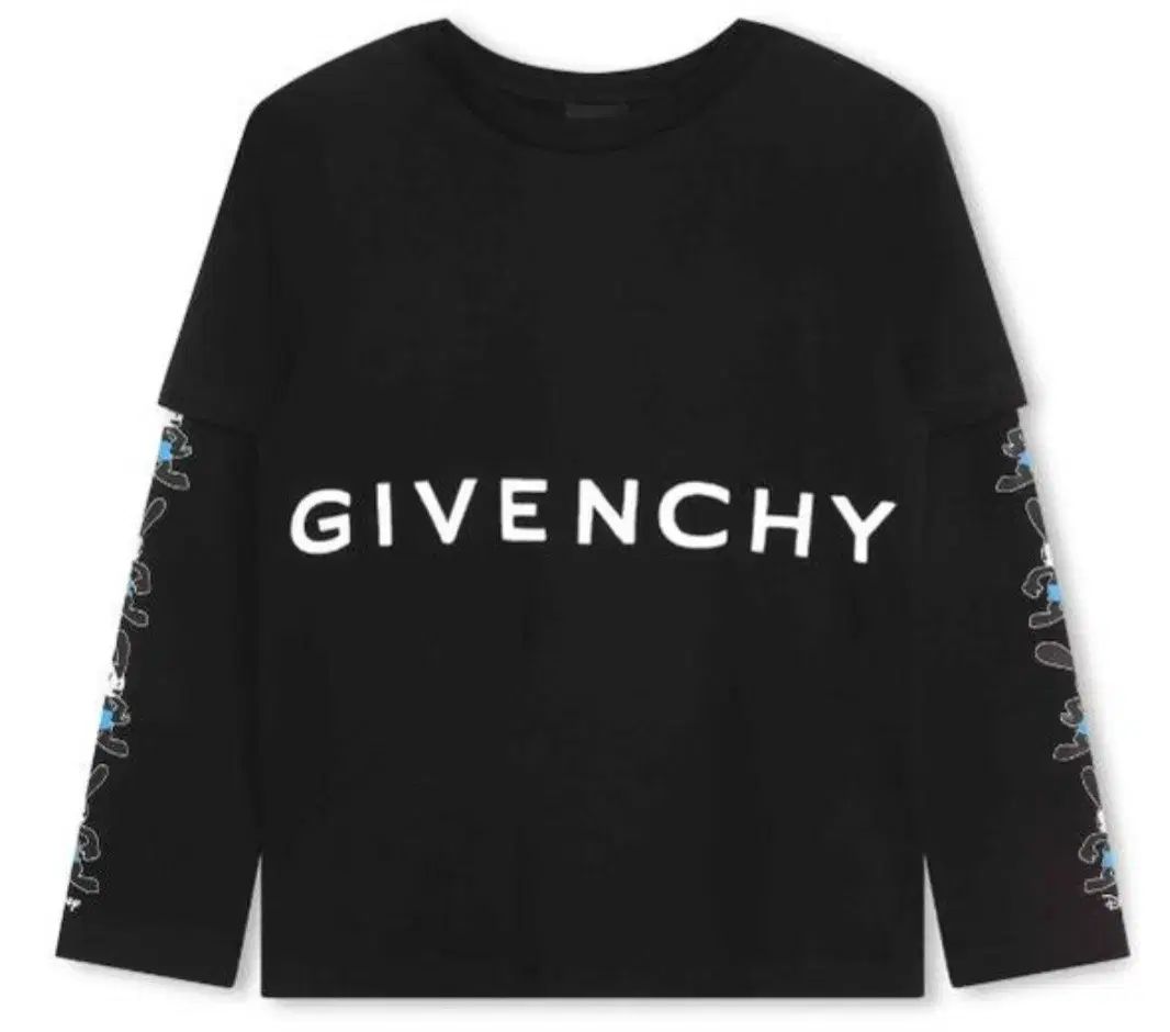 ジバンシィ ディズニーコラボ キッズ レイヤード 長袖Tシャツ