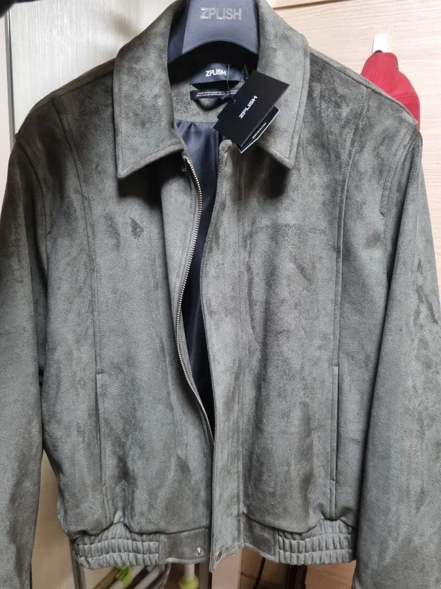 ジップリシ スタティック スウェード ジャケット