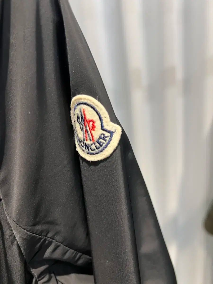 2 モンクレール コロウ コロウ ウィンドブレーカー ロング ジャケット レディース ブラック