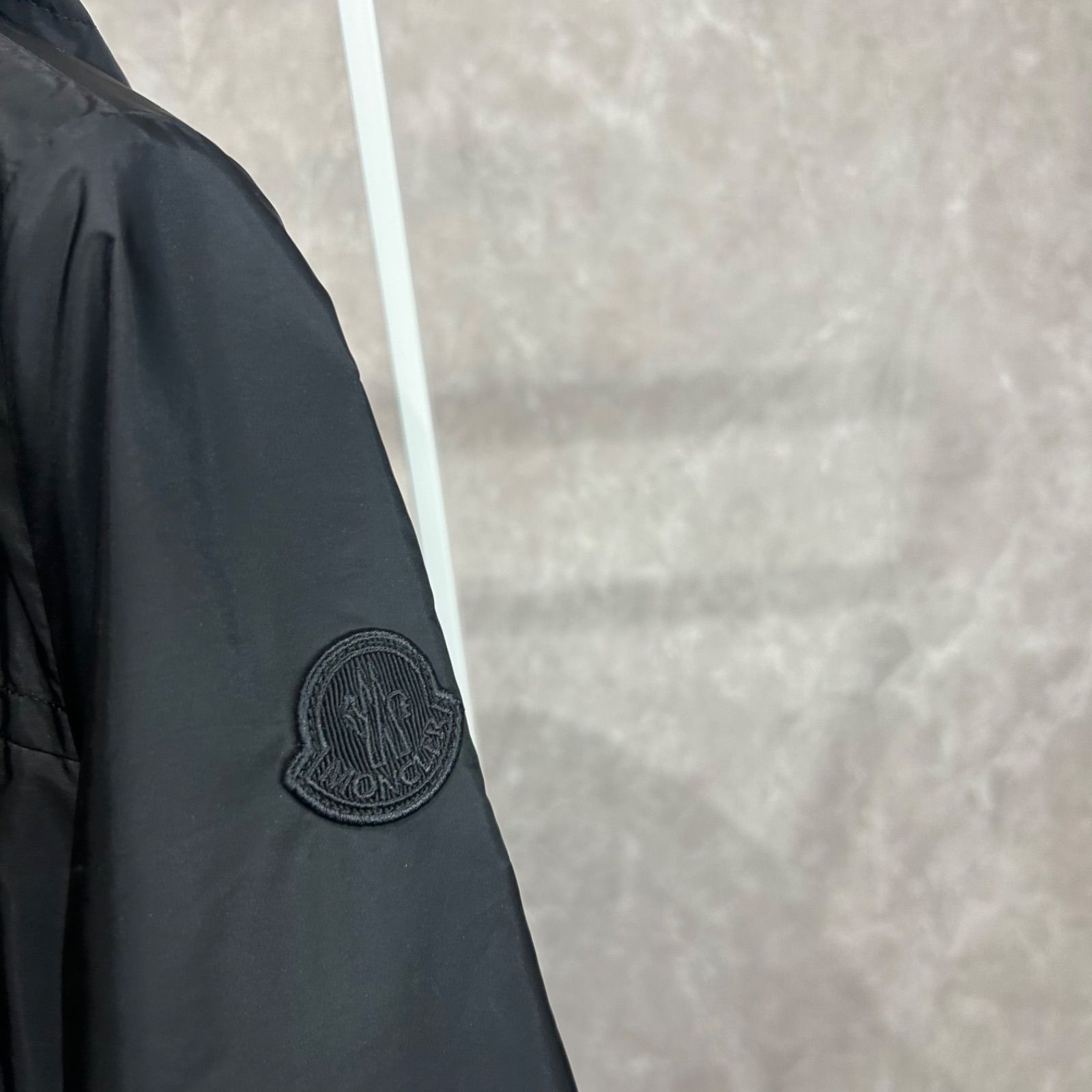 ナイロンジャケット黒0