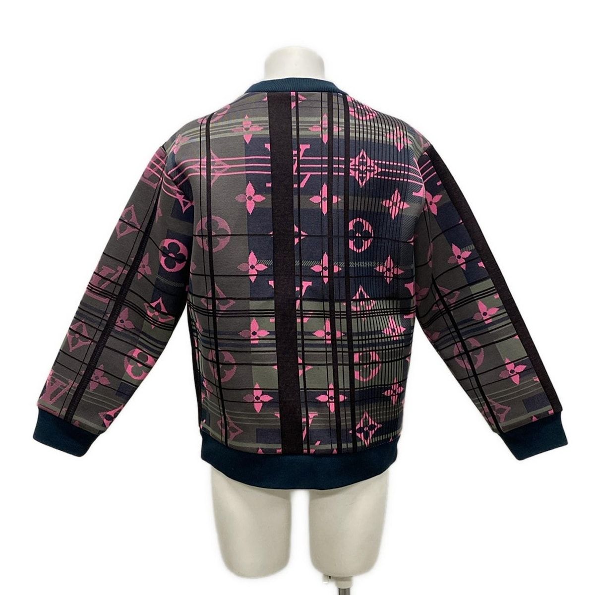 ルイヴィトン トレーナー サイズS メンズ美品 モノグラムジャガード