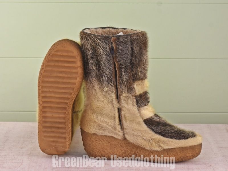 エスキモーブーツ アザラシ毛