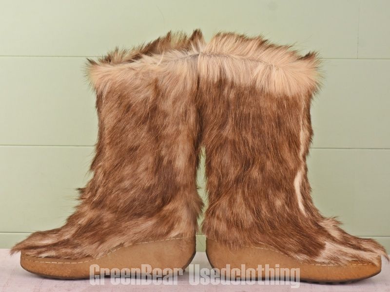  D 068 ビンテージ Schapuro エスキモーブーツ レディース 5.5 23 cm その他 靴