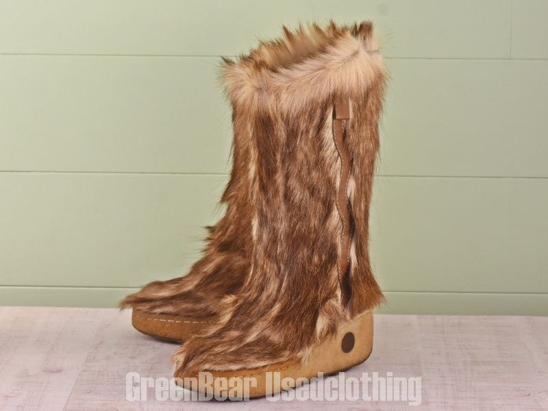 D068 ビンテージ Schapuro エスキモーブーツ レディース 5.5 23cm