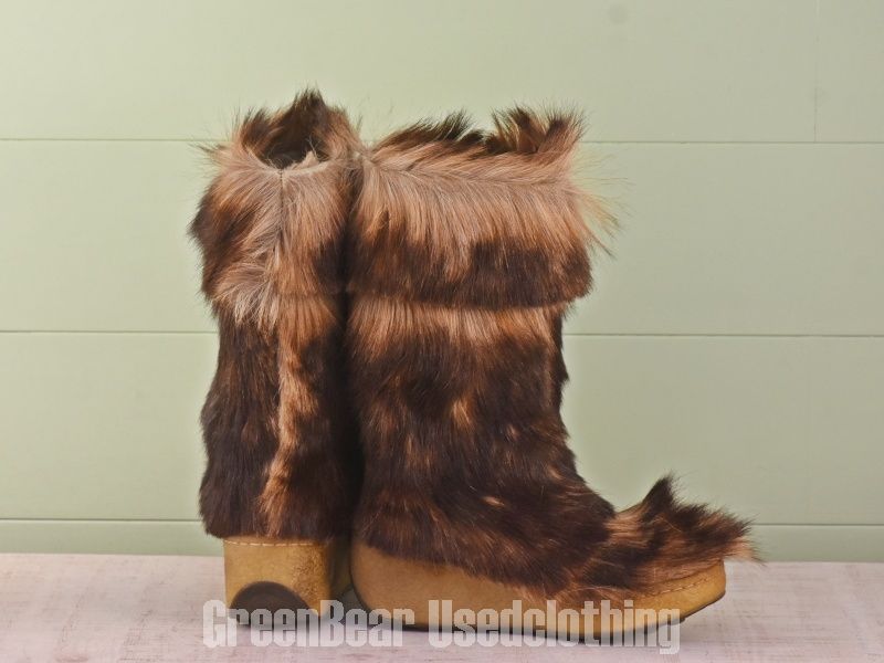 D 070 ビンテージ Schapuro エスキモーブーツ レディース 5.5 23 cm