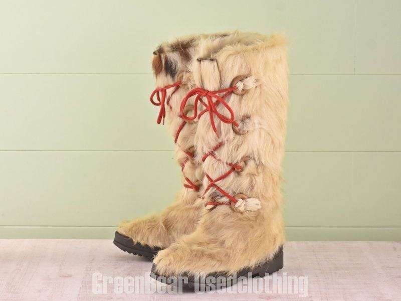 D080 オーストリア製 PanzLビンテージ エスキモーブーツ レディース 7 25cm