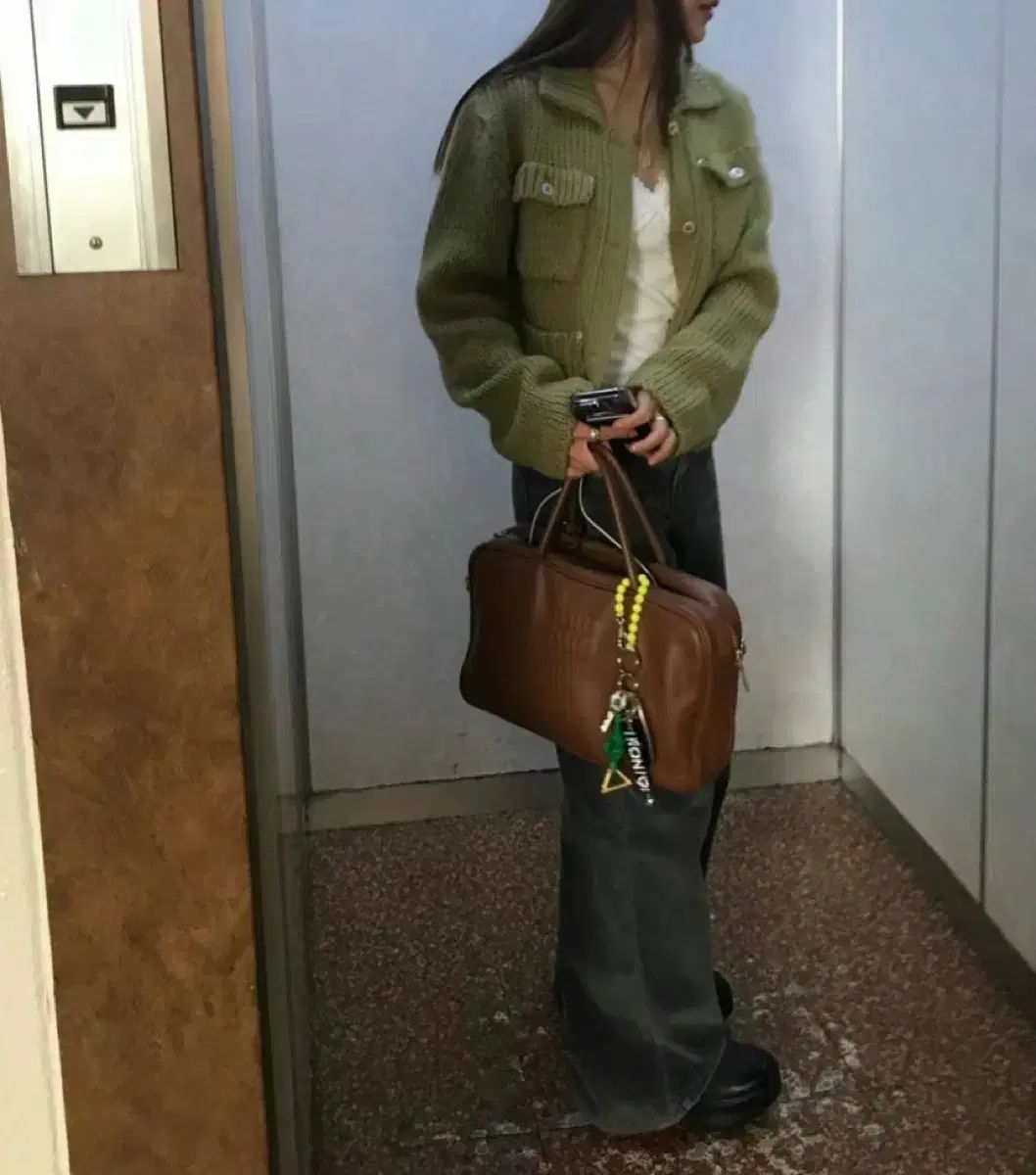  ドメタグ タイカン ウールカーディガン ブラック 長袖 カーディガン ボレロ アンサンブル