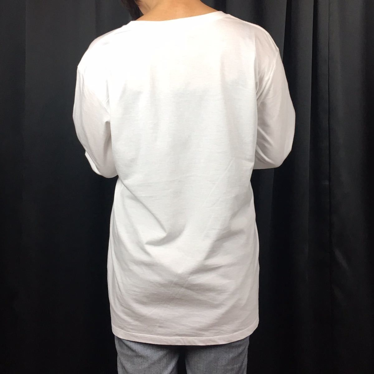 オリジナル ロンT クロウ The Crow 飛翔伝説 エリック ブランドンリー アメコミ ロンT S M L XL タイト ジャスト 大きい ビッグ オーバーサイズ メンズ レディース ユニセックス ピンククリーム