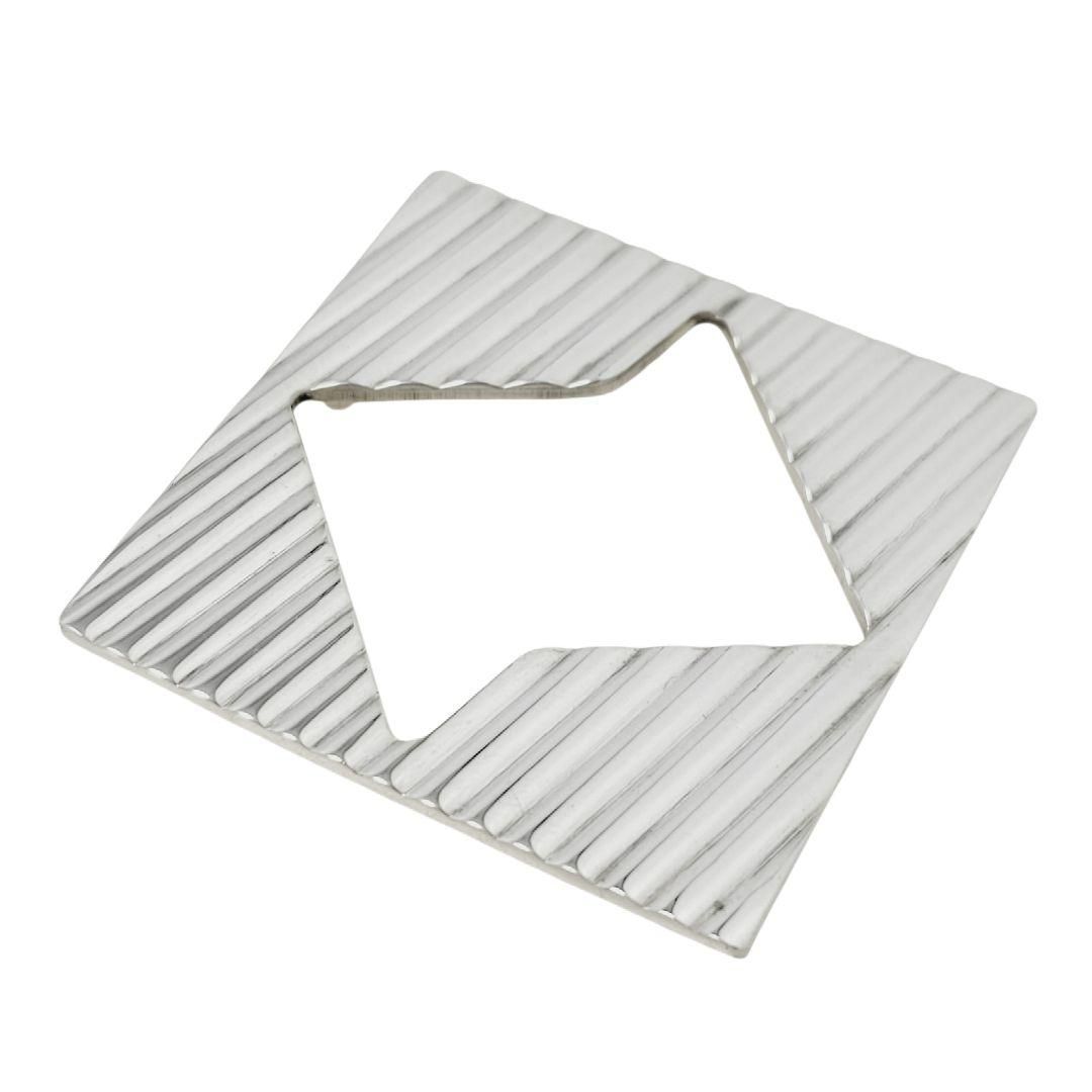 ティファニー トップ兼ブローチ STERLING スクエア