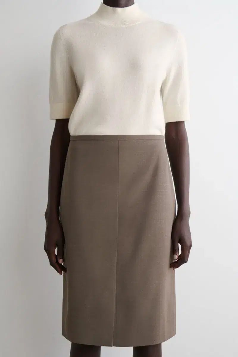 ウール ミディスカート