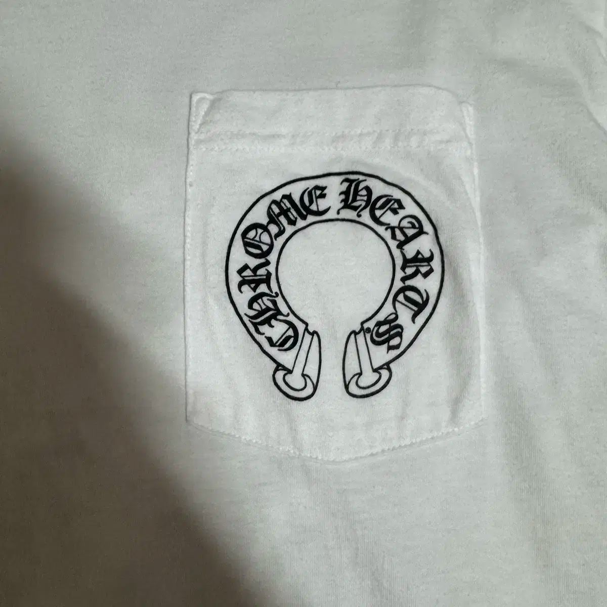 クロムハーツ ホースシュー ロングスリーブ 白 L