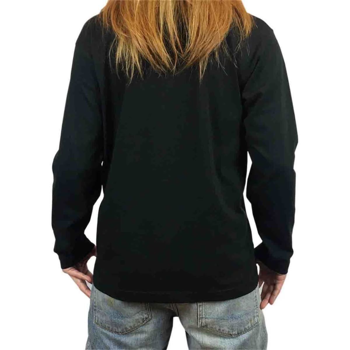 オリジナル ロンT ガンズアンドローゼス ギター スラッシュ ネオン ロックアート ロンT S M L XL タイト ジャスト 大きい ビッグ オーバーサイズ メンズ レディース ユニセックス ピンククリーム