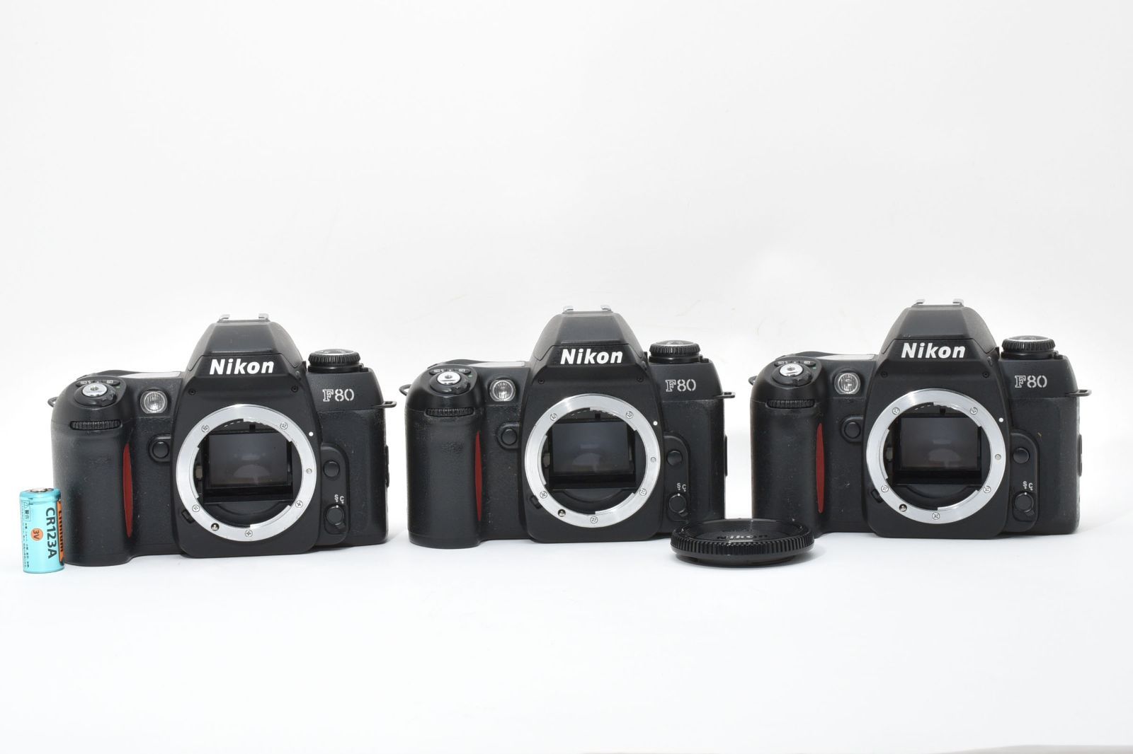  Nikon ニコン F 80 D まとめ 3台 フィルムカメラ 一眼レフカメラ(フィルム) フィルムカメラ
