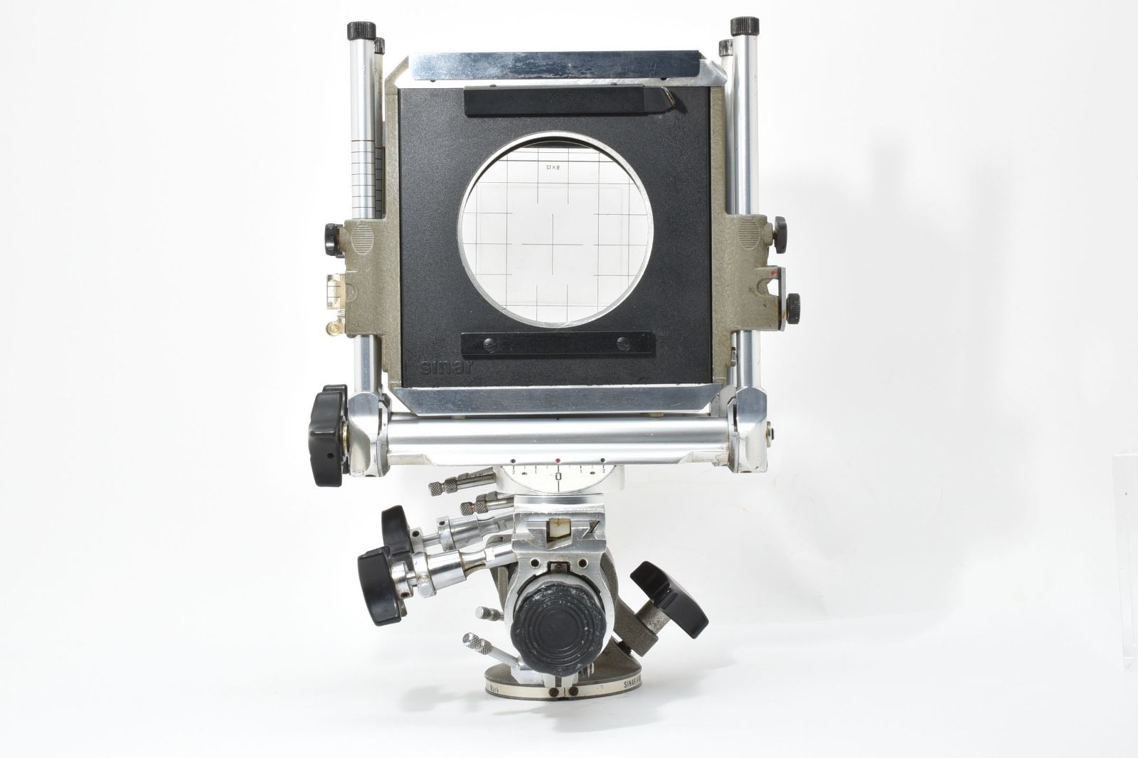 ジャンク SINAR SYSTEM C.KOCH 大判カメラ 蛇腹 ジナー リンホフ変換パネル付き ピンホール修復済み 03251026