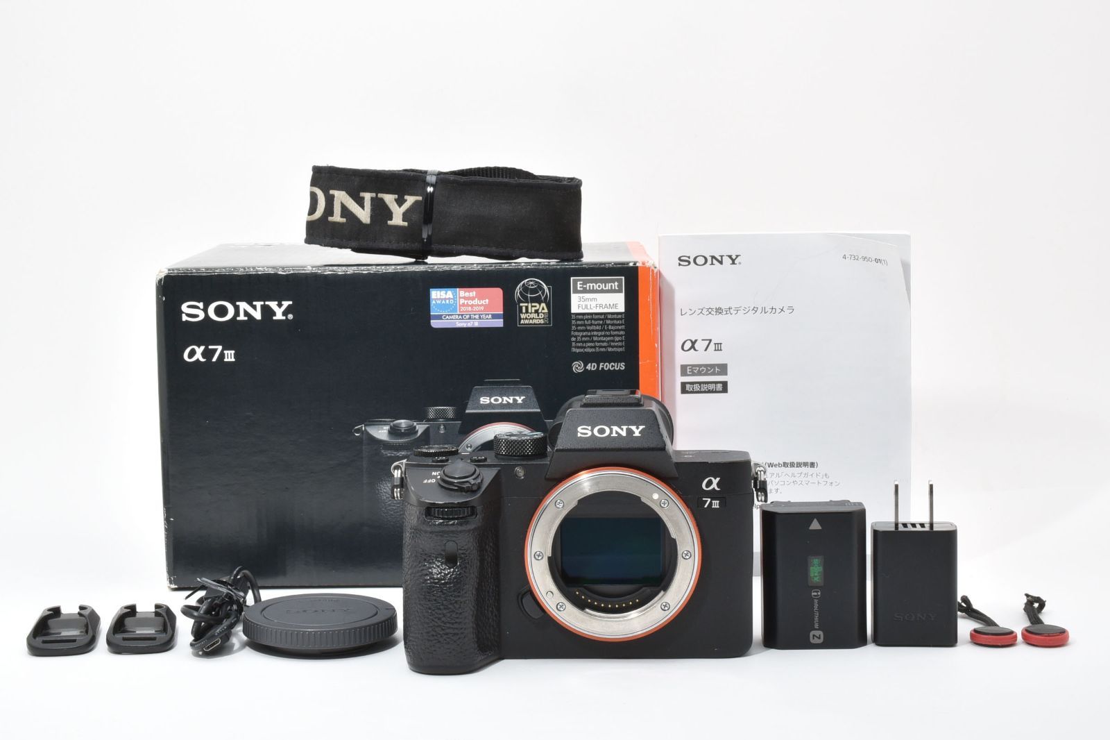 ジャンク 通電シャッターOK SONY ソニー α7III ILCE-7M3 ボディ フルサイズ ミラーレス一眼 06251101