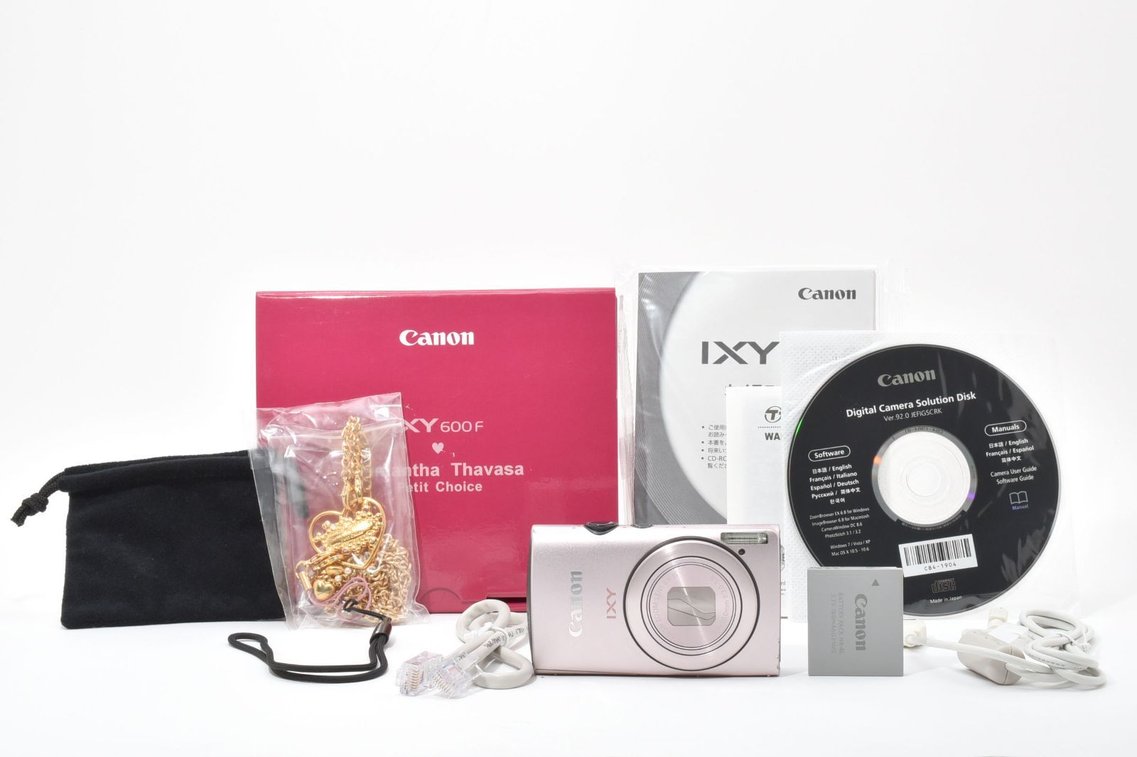 返品保証 Canon IXY 600F Samantha Thavasa Petit Choice コンパクトデジタルカメラ キヤノン サマンサタバサ 05251102