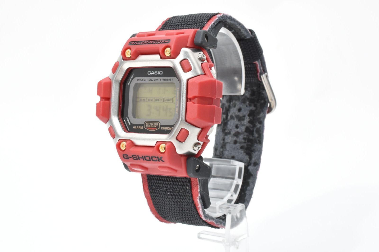 返品保証 実用品 CASIO カシオ G-SHOCK インラインホッキー 赤ガンダム 1288 DW-8300 33251102