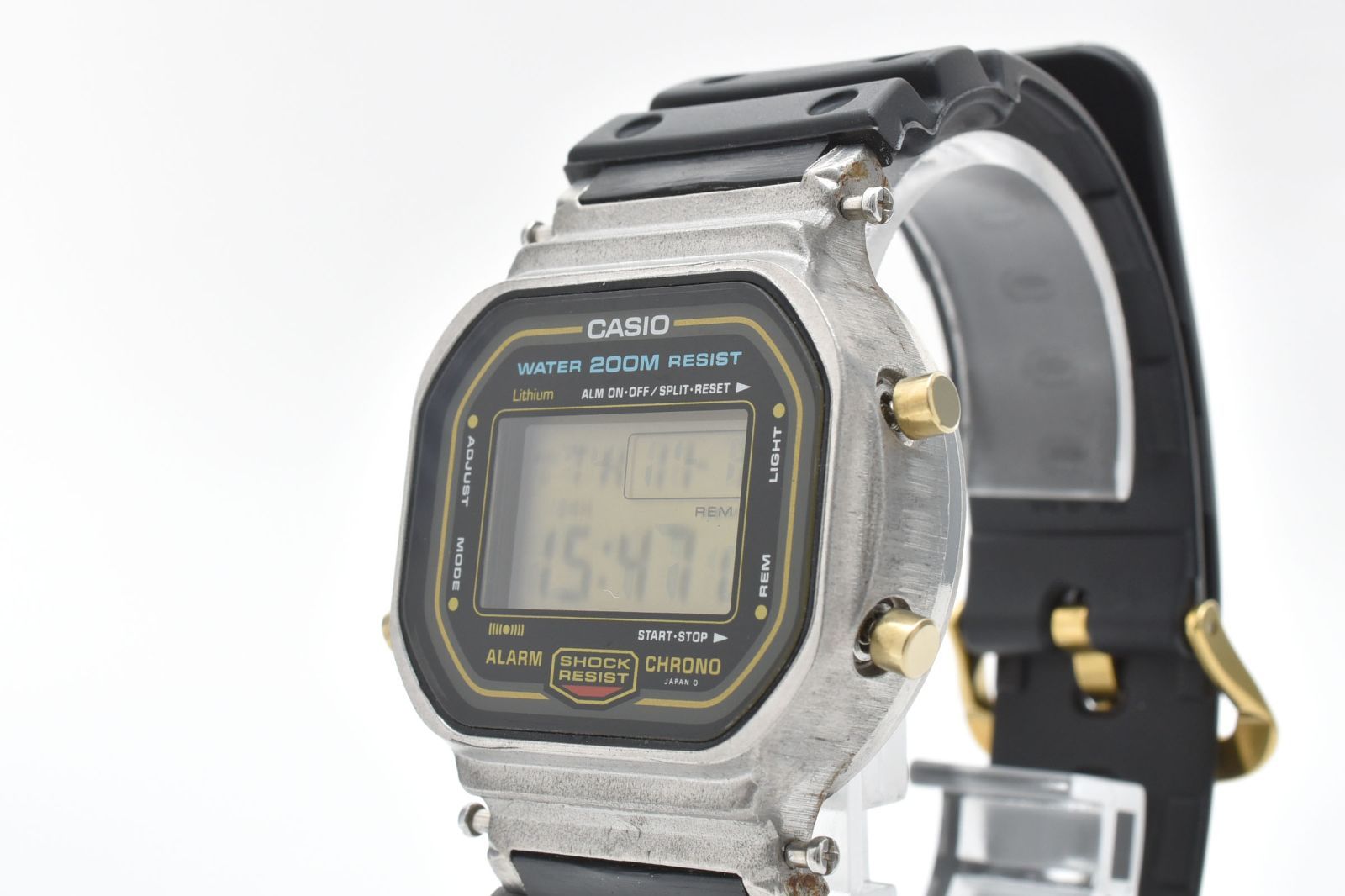 実用品 カシオ G SHOCK スピードオリジナル DW 5600 C スクリューバック 901 グリーン豆電球