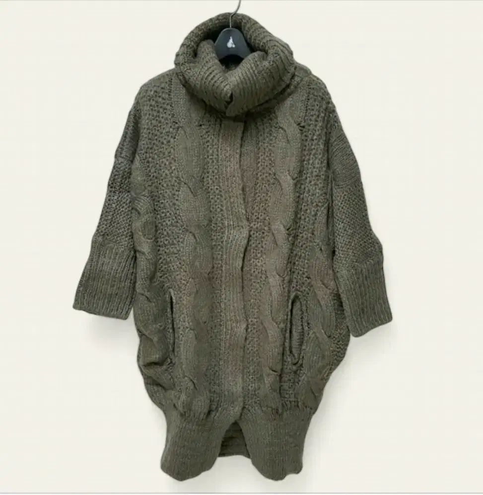 55 66 77 レディース ルーズフィット カーディガン ニット