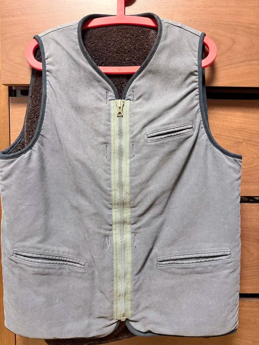 4 visvim デプト ライナーベスト gcord ネイビー