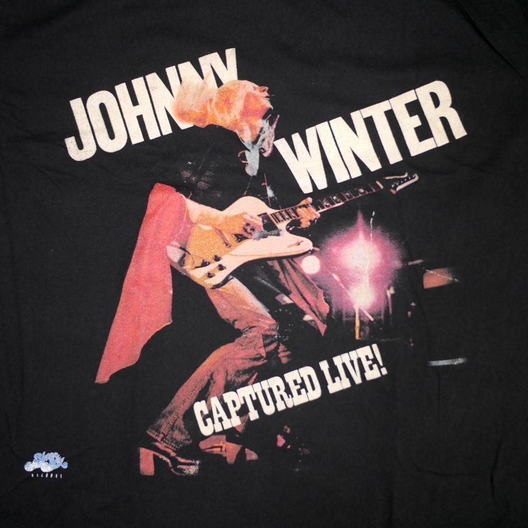 XL】Johnny Winter ジョニーウィンター Captured Live キャプチュ