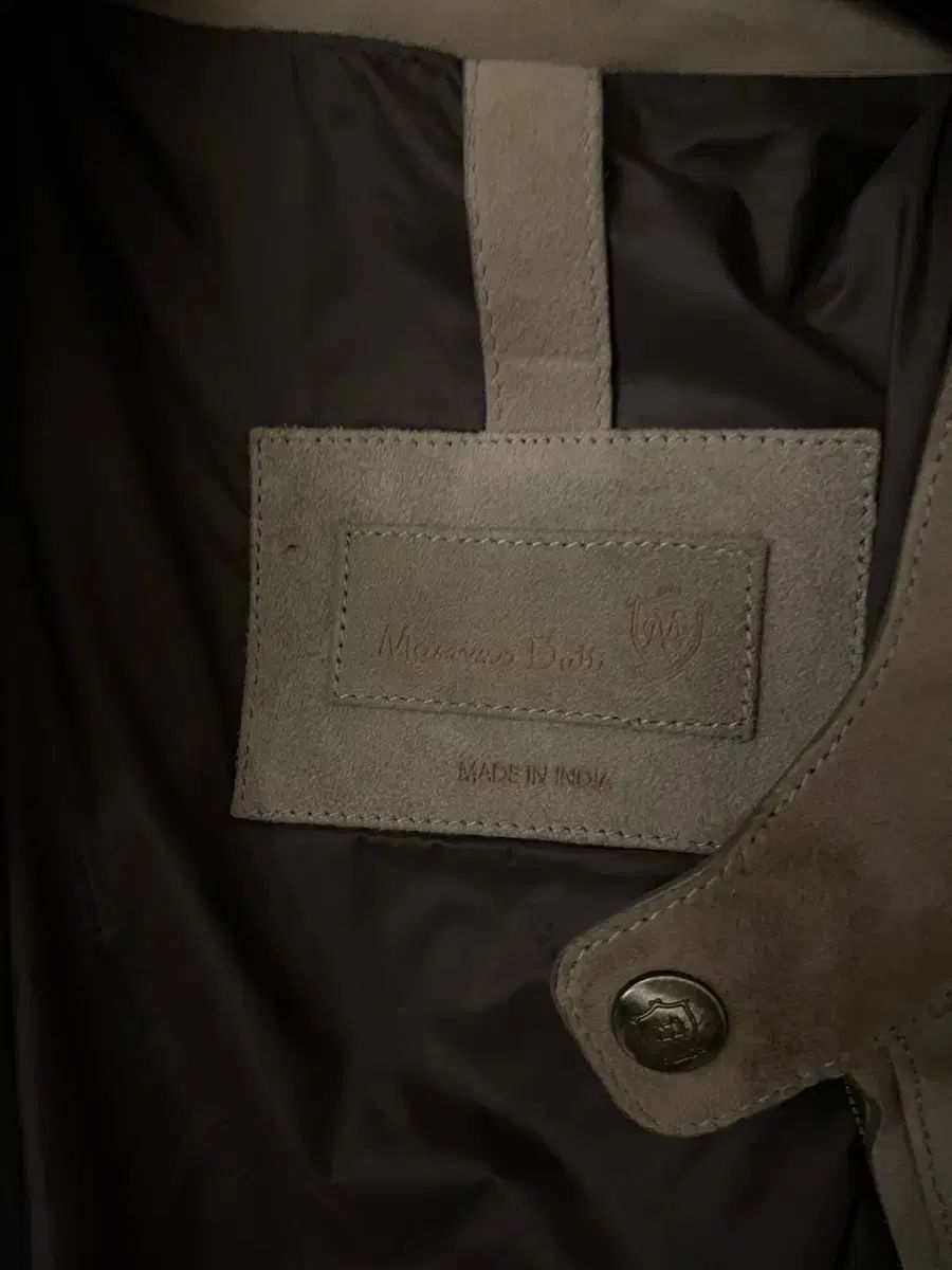 L マッシモ ドゥッティ スウェード ジャケット