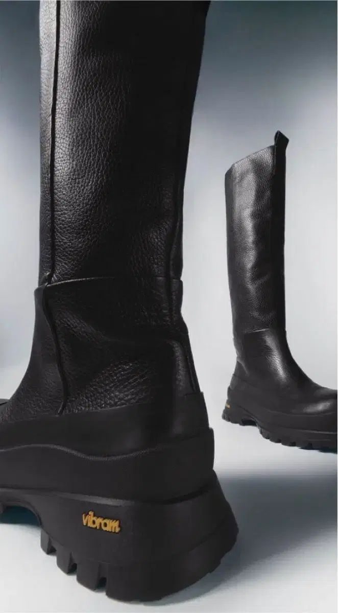 235 36 ザラ ビブラム ロングブーツ