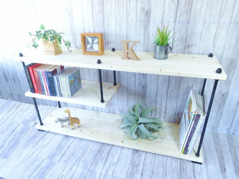 ハンドメイド サイドローテーブル ナチュラル