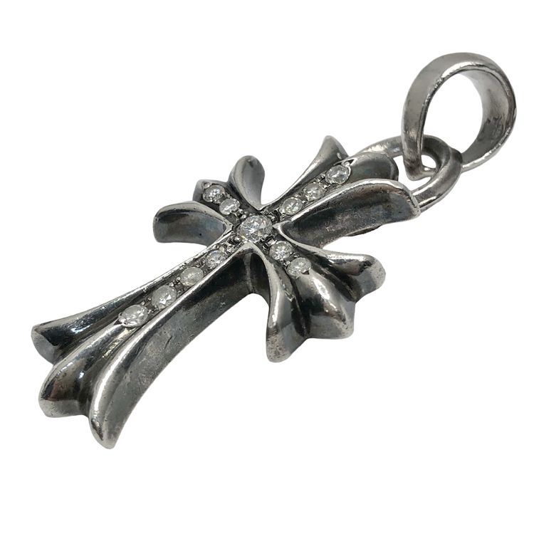 CHクロスwithベイルPAVEダイヤアフター CHクロスwithベイルPAVEダイヤアフター クロムハーツ CHクロス w