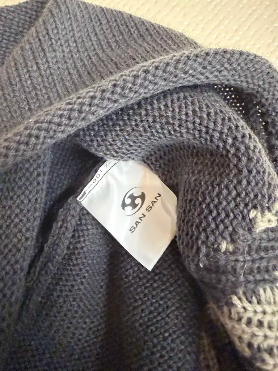  SAN GEAR サンサンギアー ロゴ ビーニー チャコール 24 SS ニット帽 ビーニー 帽子