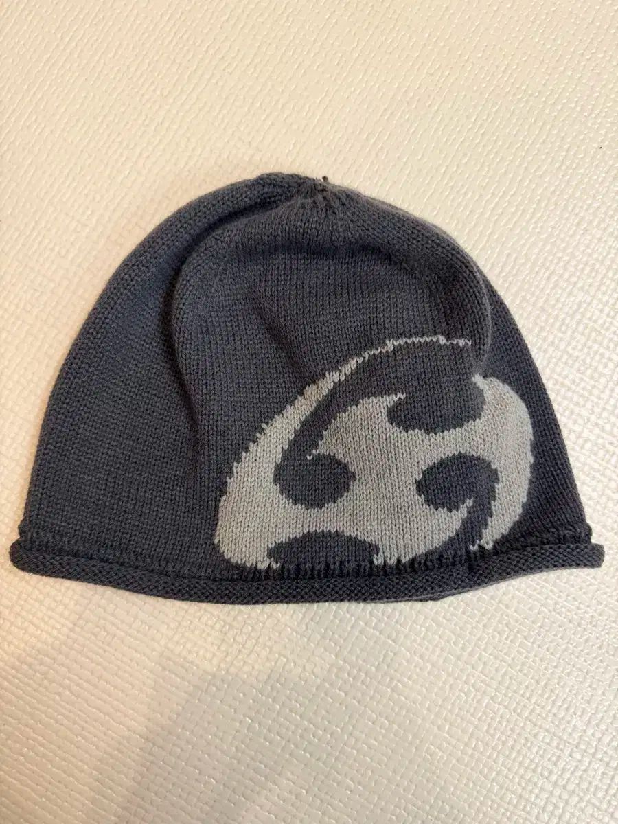 SAN GEAR サンサンギアー ロゴ ビーニー チャコール 24 SS