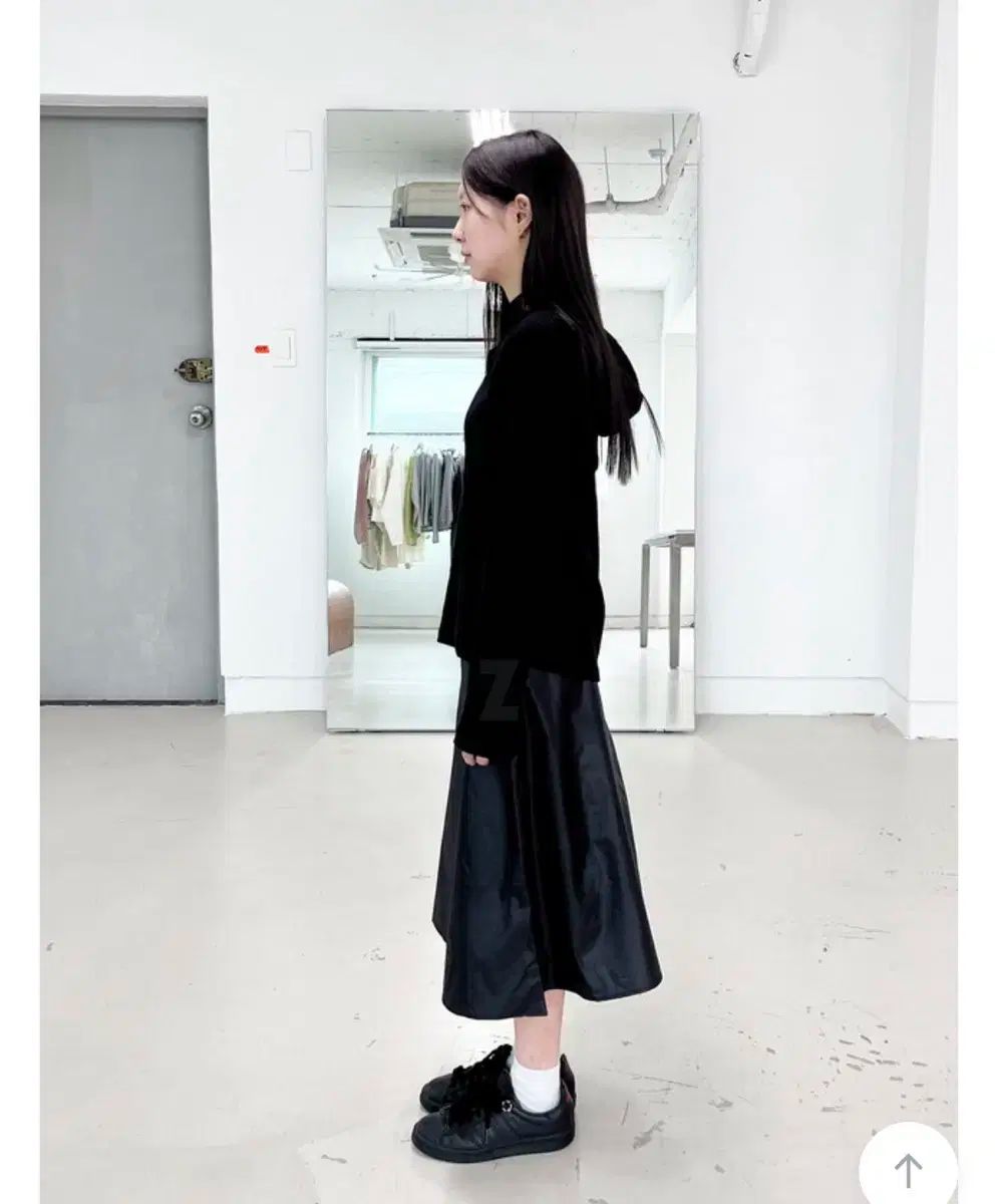 ハイファイパンク Rei Zipper Skirt ブラック