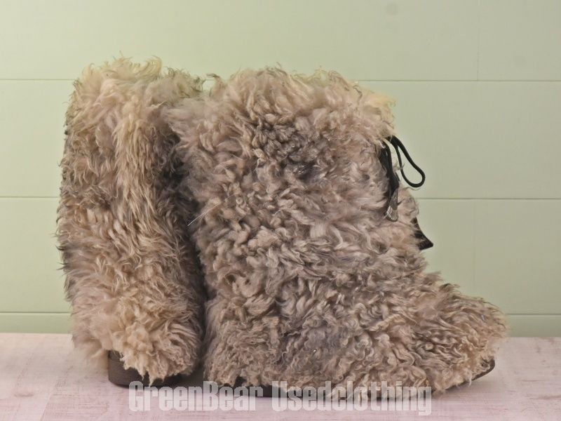 D 072 ビンテージ ARIZONA エスキモーブーツ グレー メンズ 43 26.5 cm