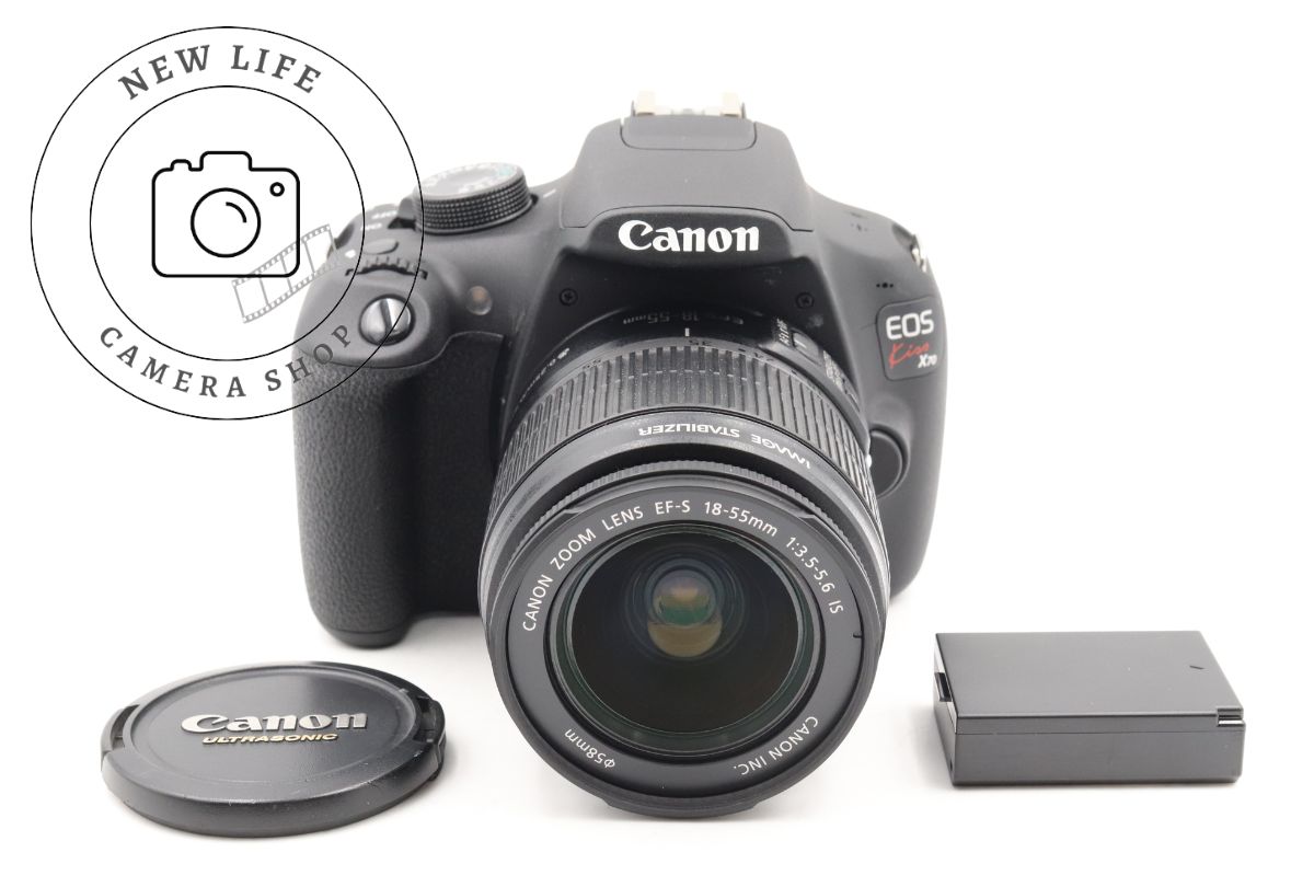 上品 Canon キヤノン EOS Kiss X70 EF-S 18-55mm F3.5-5.6 IS レンズキット 15053 10884